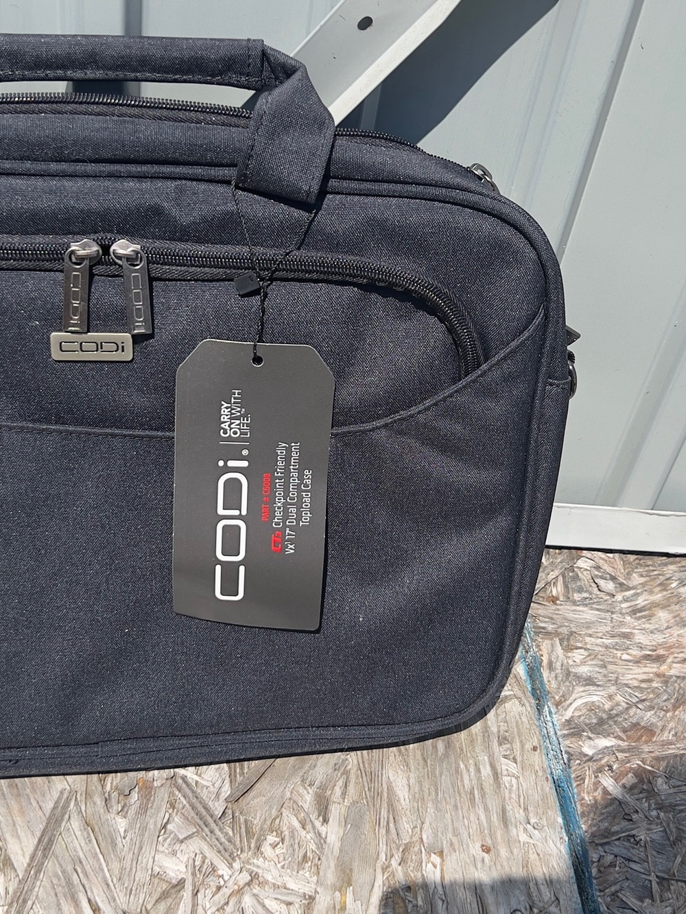 Black Men's Laptop Briefcase